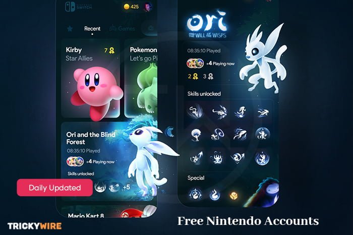 hvor ofte Narabar Fem Check Out Free Nintendo Accounts And Passwords [August 2023] » Tricky Wire