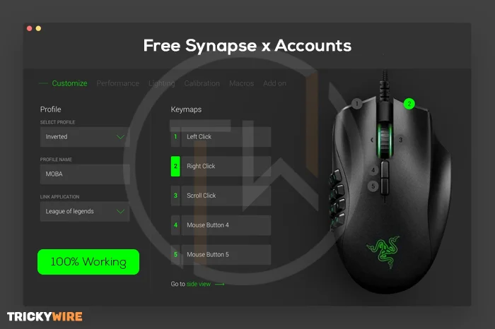 Free Synapse X Account