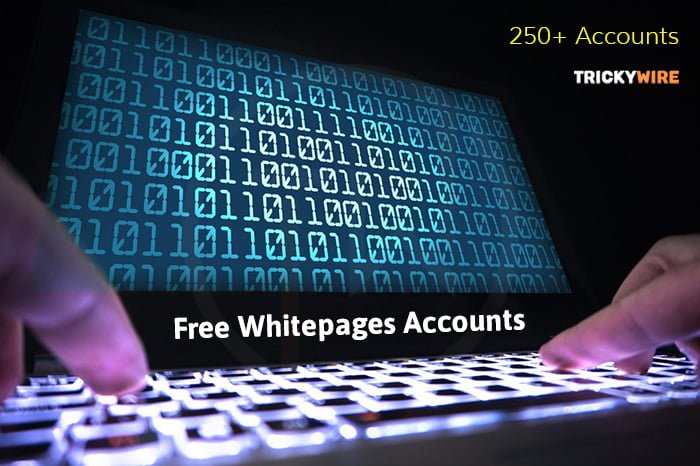 Free Whitepages Account