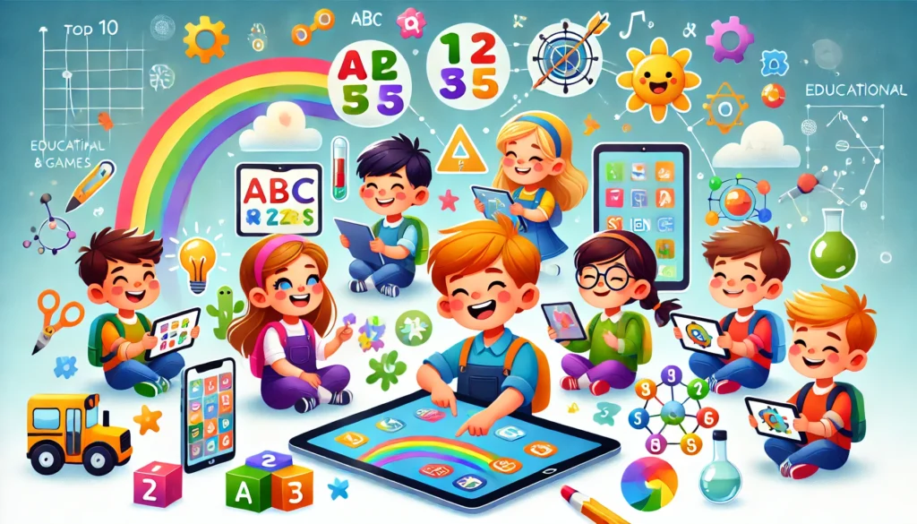 Top 10 Educational Apps and Games for Kids: Fun and Learning Combined